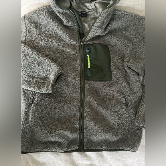 Huf Fort Point Sherpa Jacket - Picture 4 of 10